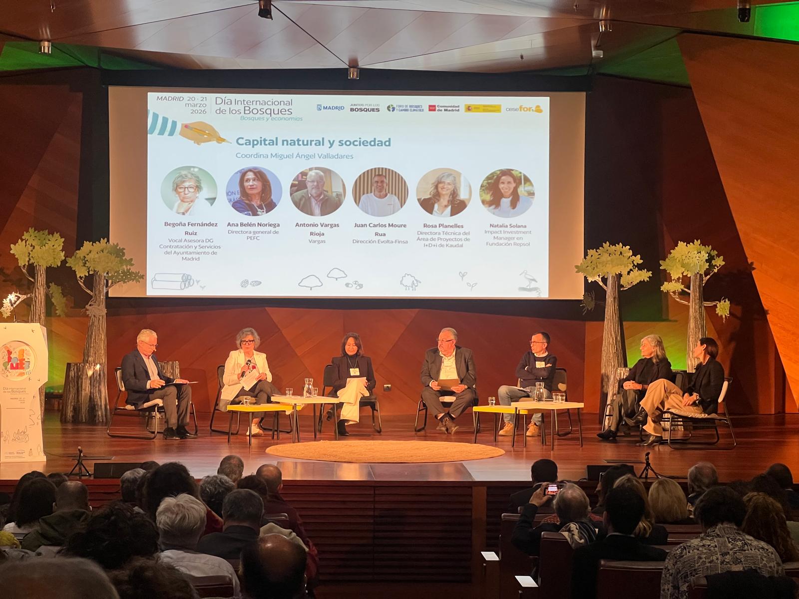 Jornada del Día Internacional de los Bosques sobre capital natural con participación de Kaudal en Madrid